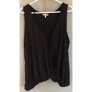 CHARLOTTE RUSSE SLIT FRONT TANK